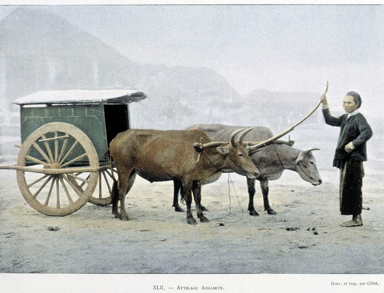 Vietnamesisk Hitch, "" Around the World", slutten av 1800-tallet. av Unknown artist