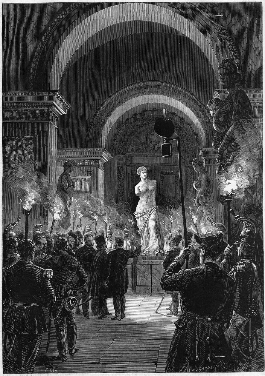 Visit of the Shah of Persia in France av Unknown artist