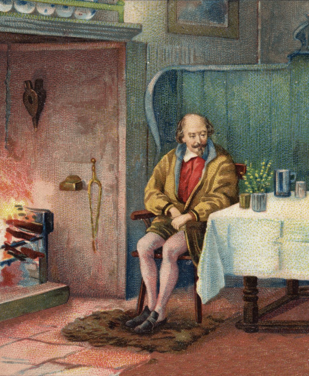William Shakespeare (1564-1616), English playwright. av Unknown artist