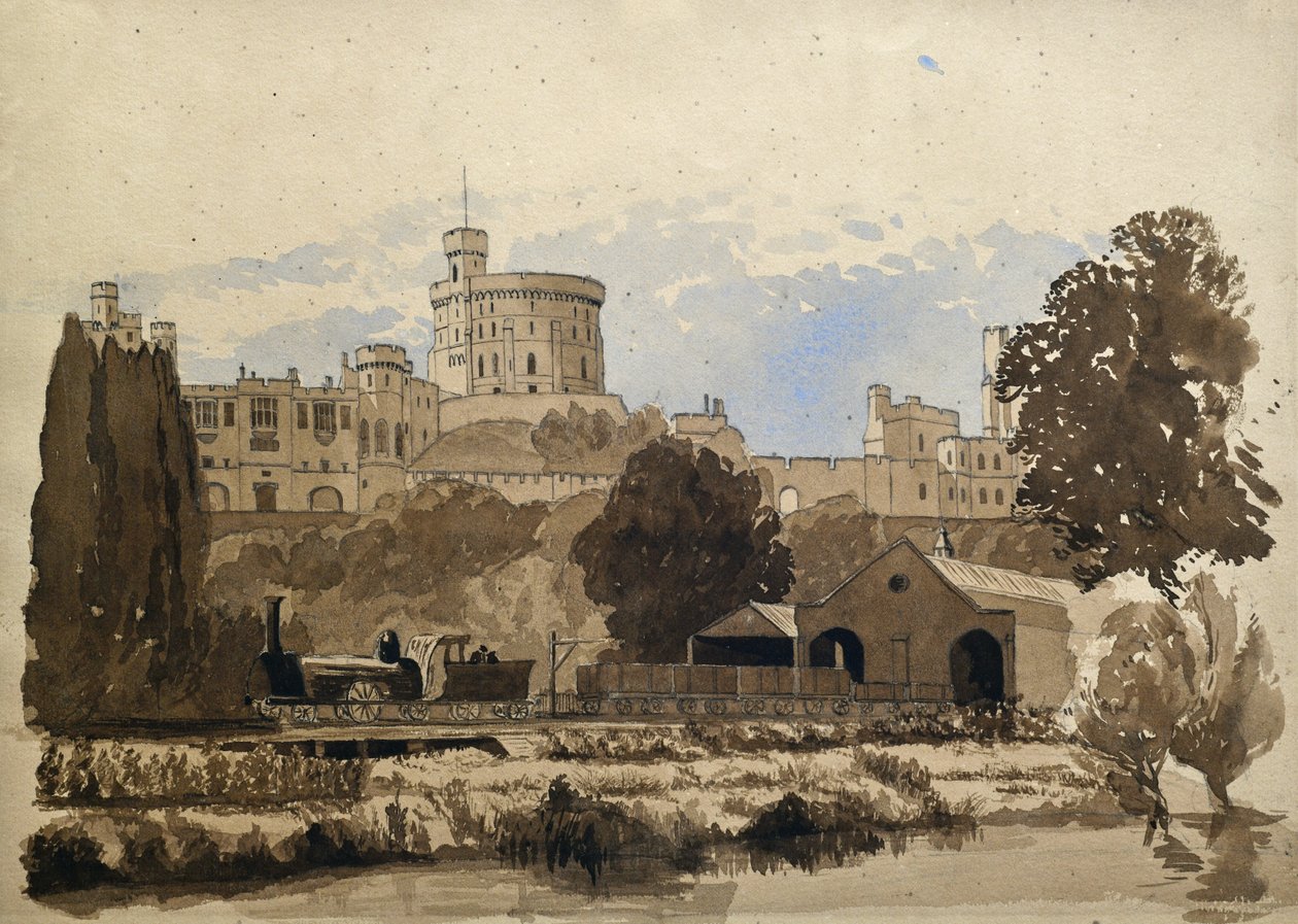Windsor stasjon av Unknown artist