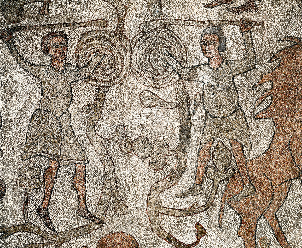 Brytere, symbol på kristendommen. Fortau til Pantaleone (eller Pantaleon av Unknown artist