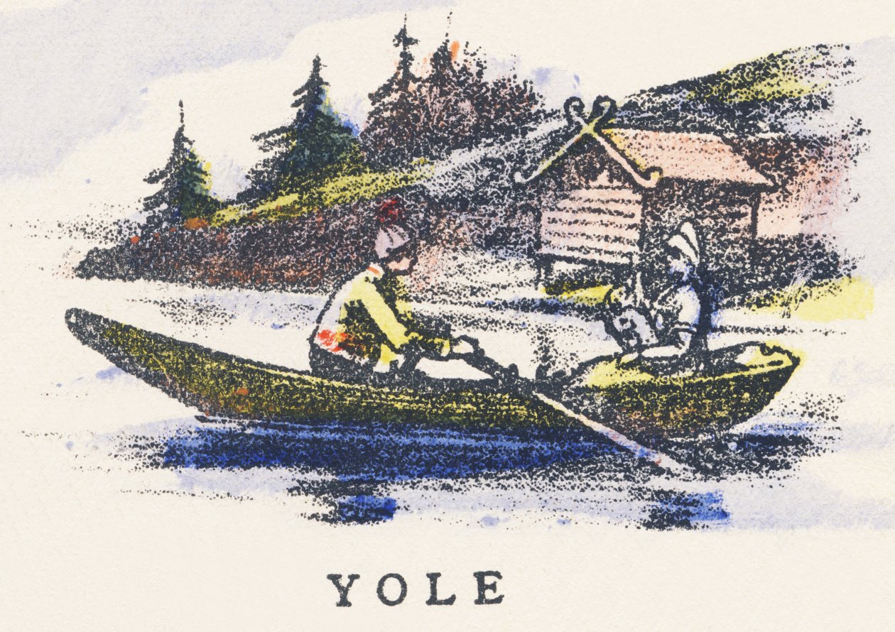 Y: yole av Unknown artist