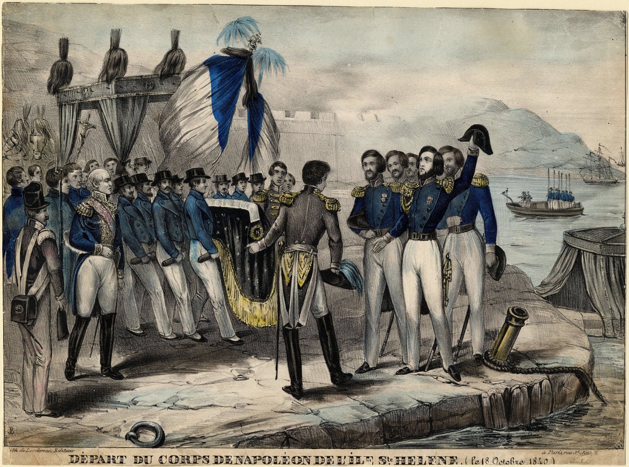 avgang du corps de napoleon de l