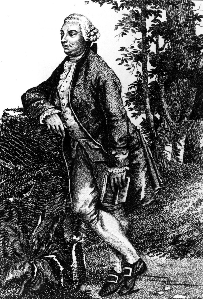 portrett av David Hume. Skotsk filosof (1711 til 1776). av Unknown artist