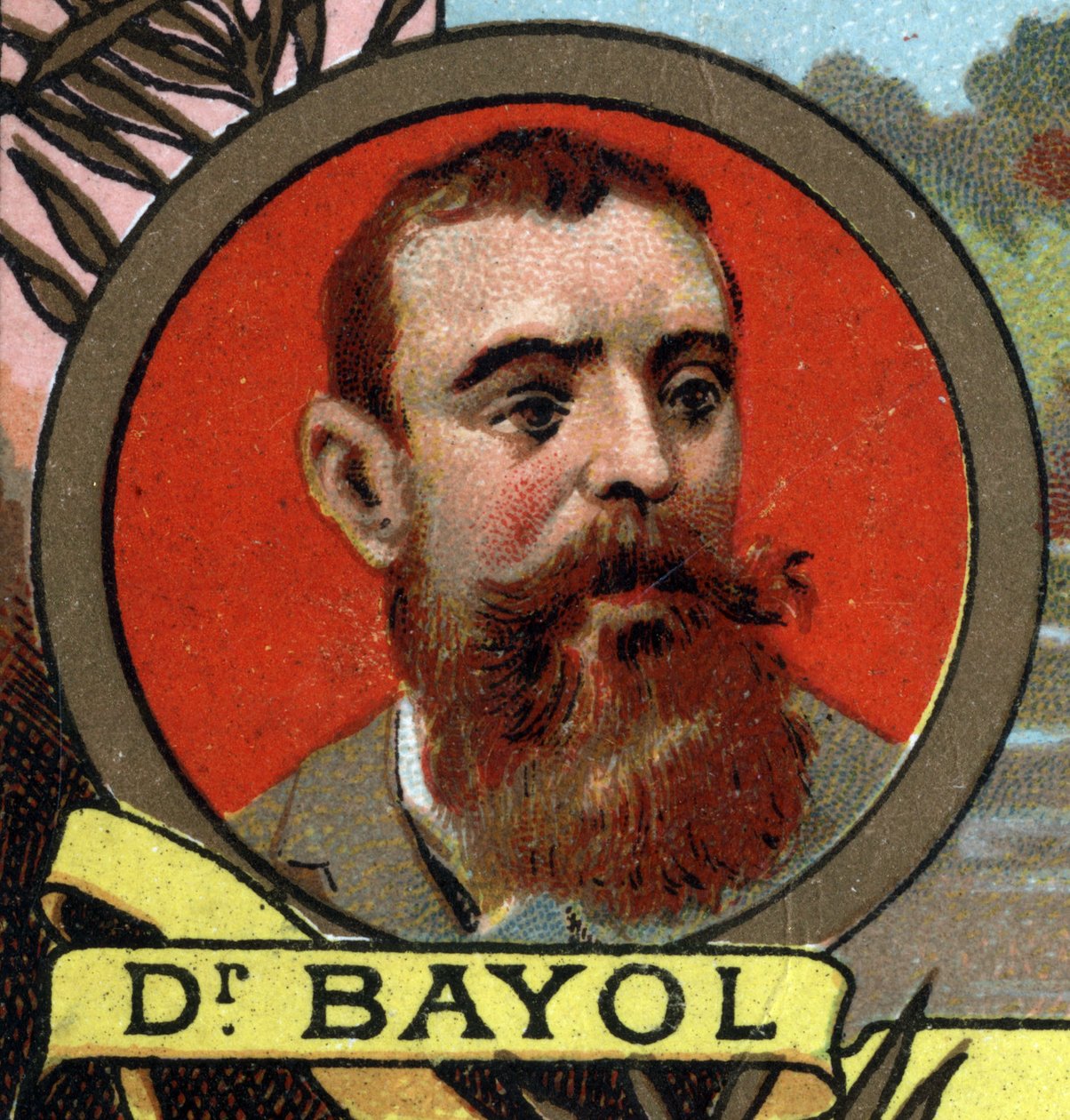 portrait of Dr. Bayol explorer of Upper Niger. av Unknown artist