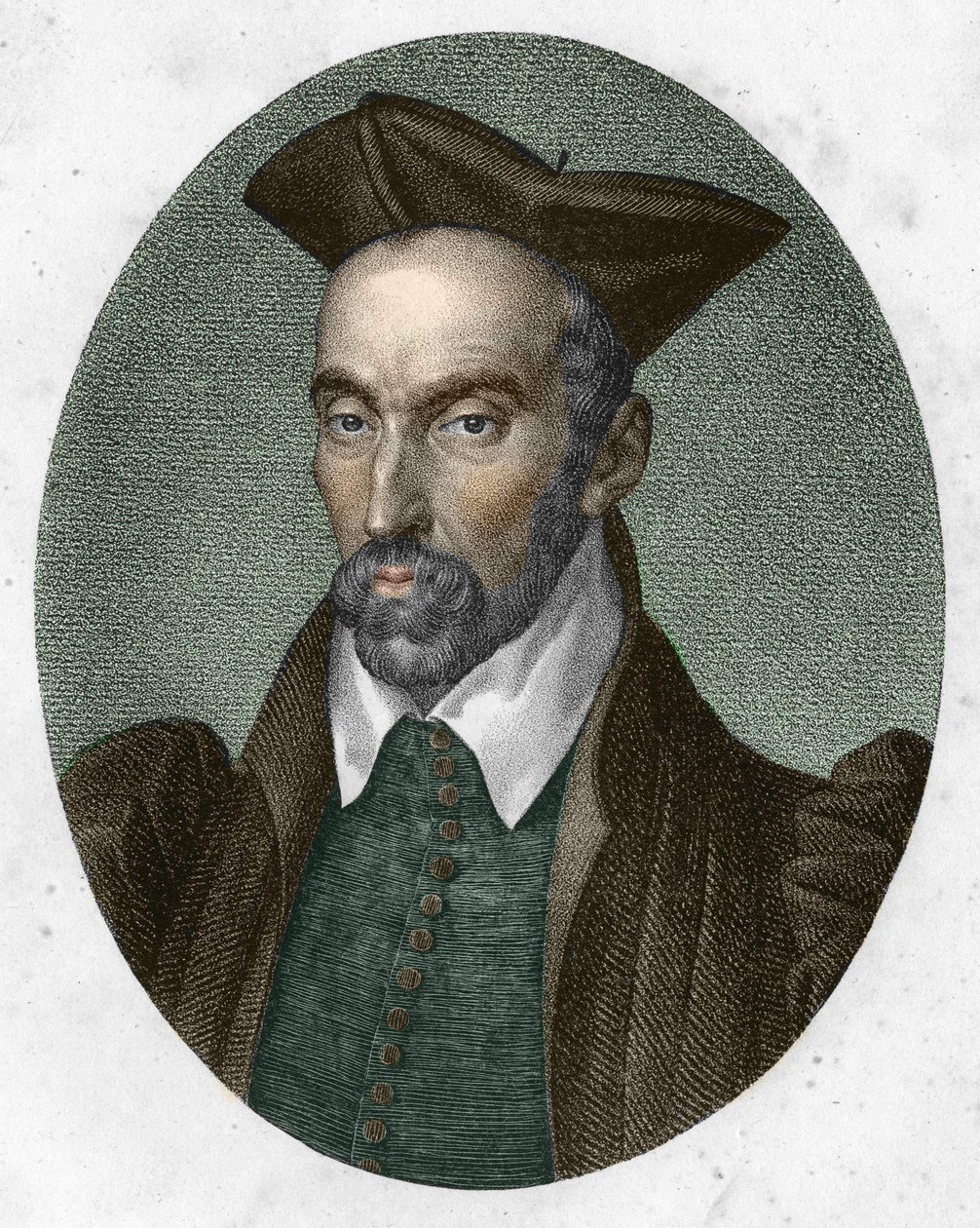 portrait of Etienne Pasquier. French lawyer, humanist and historian (1529 to 1615). av Unknown artist