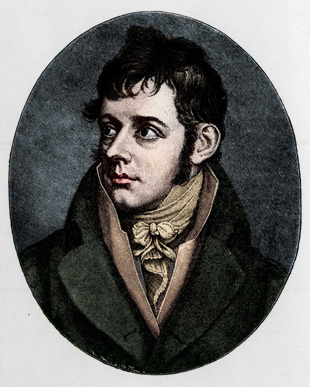 portrett av Friedrich Daniel Ernst Schleiermacher.1768 - 1834.Protestantisk teolog og tysk filosof. av Unknown artist