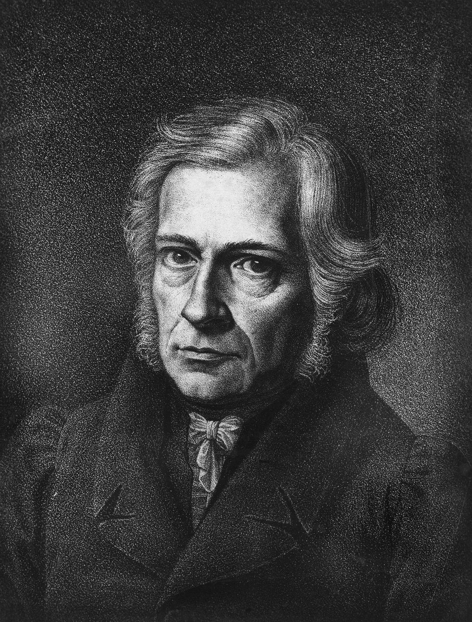 portrait of Friedrich Daniel Ernst Schleiermacher. German philosopher and theologian (b at Breslau av Unknown artist