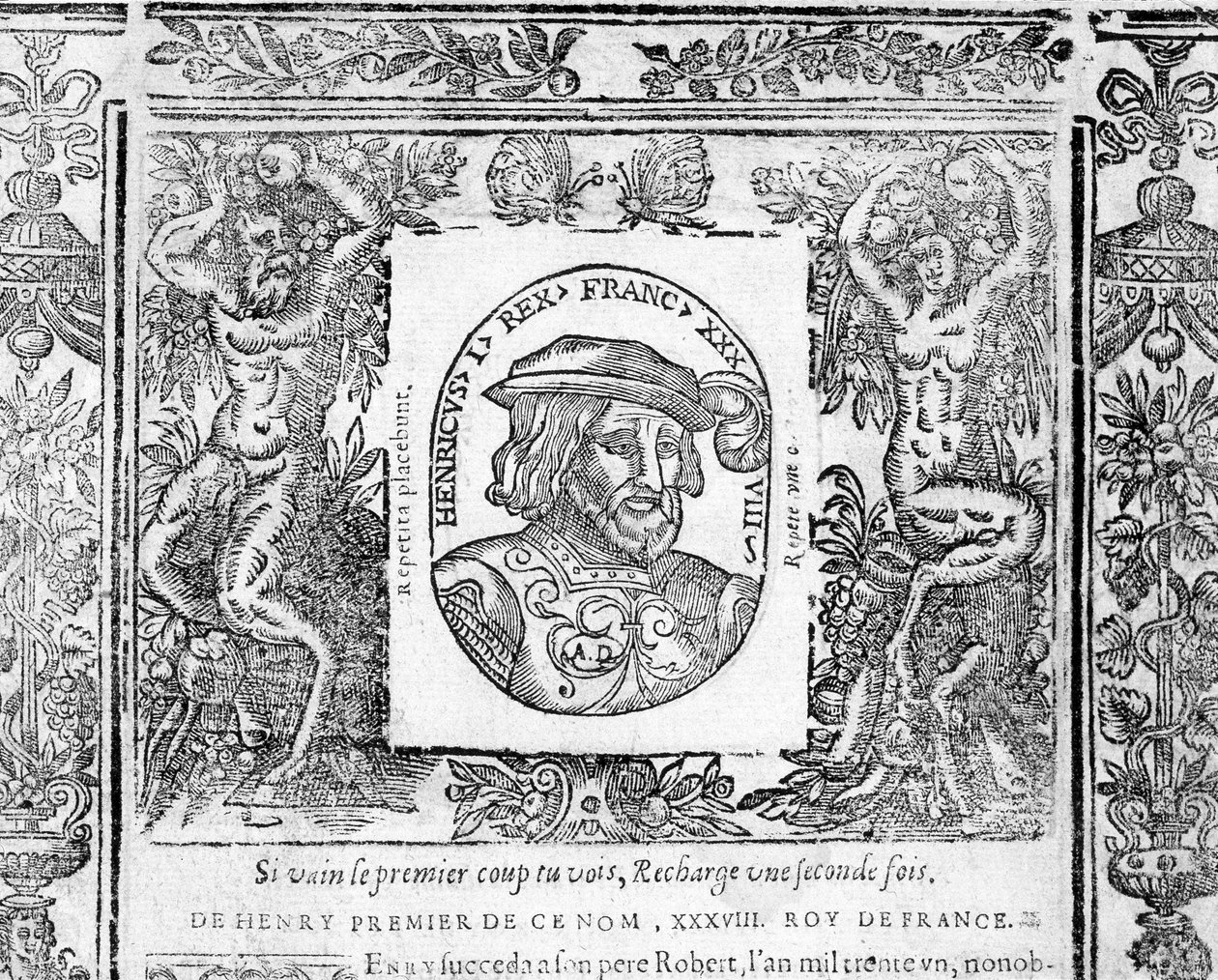 portrett av Henri I, konge av Frankrike fra 1031 til 1060. av Unknown artist