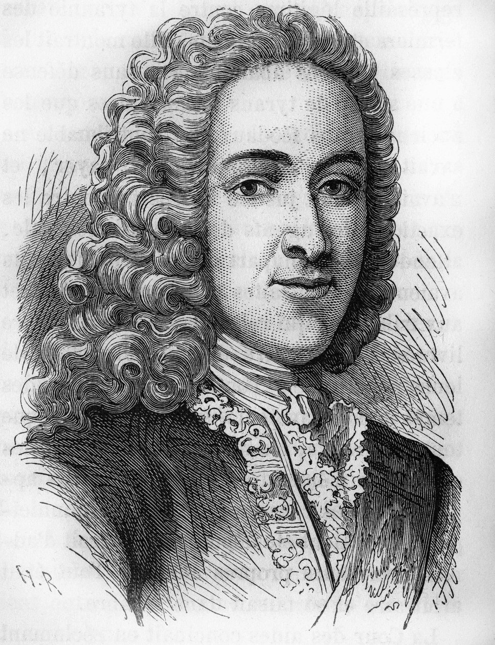portrait of Jean Frédéric Phelypeaux, Count of Maurepas (1701-1781), French statesman. av Unknown artist