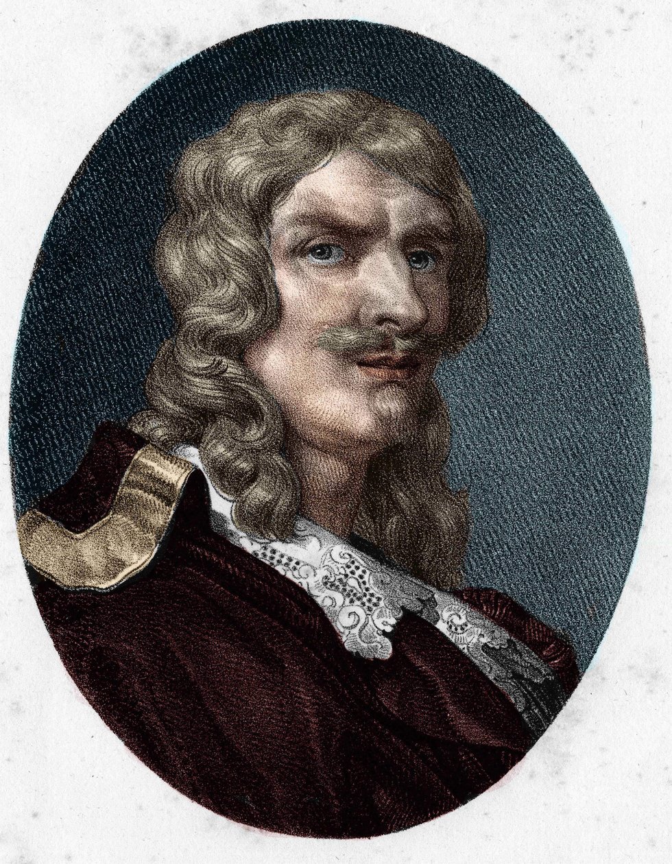 portrett av Jean de Rotrou. Fransk dramatiker (1609 til 1650). av Unknown artist