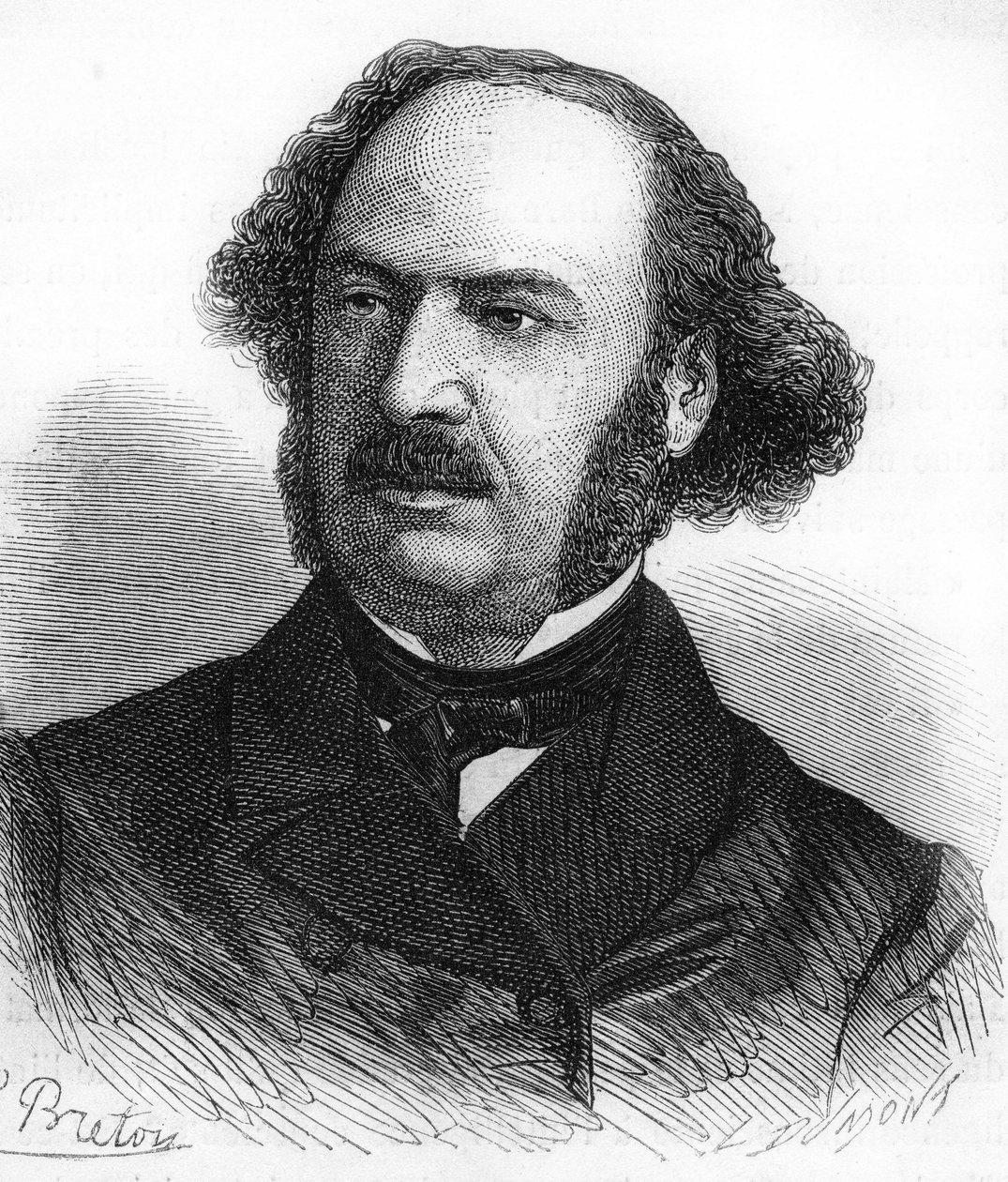 portrait of Jules François Simon Suisse, dit Jules Simon. French politician (1814 to 1896). av Unknown artist