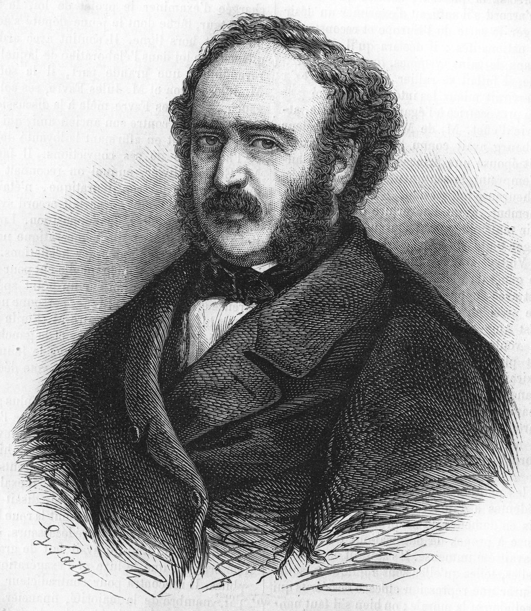 portrait of Jules Simon (1814-1896), French politician. av Unknown artist