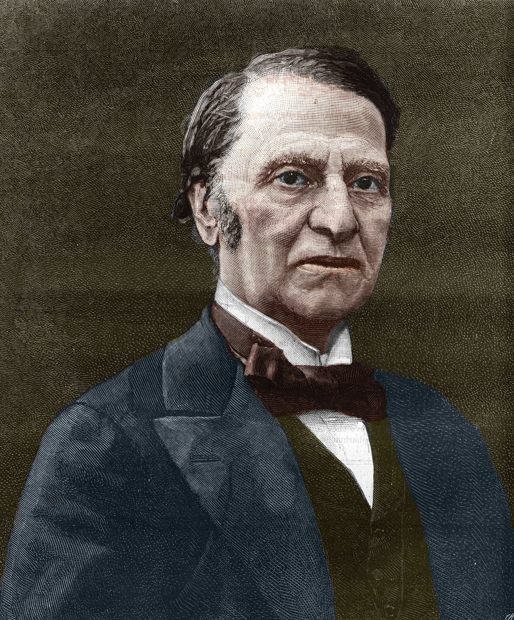 portrait of Louis Blanc, French politician and historian (1811-1882). av Unknown artist