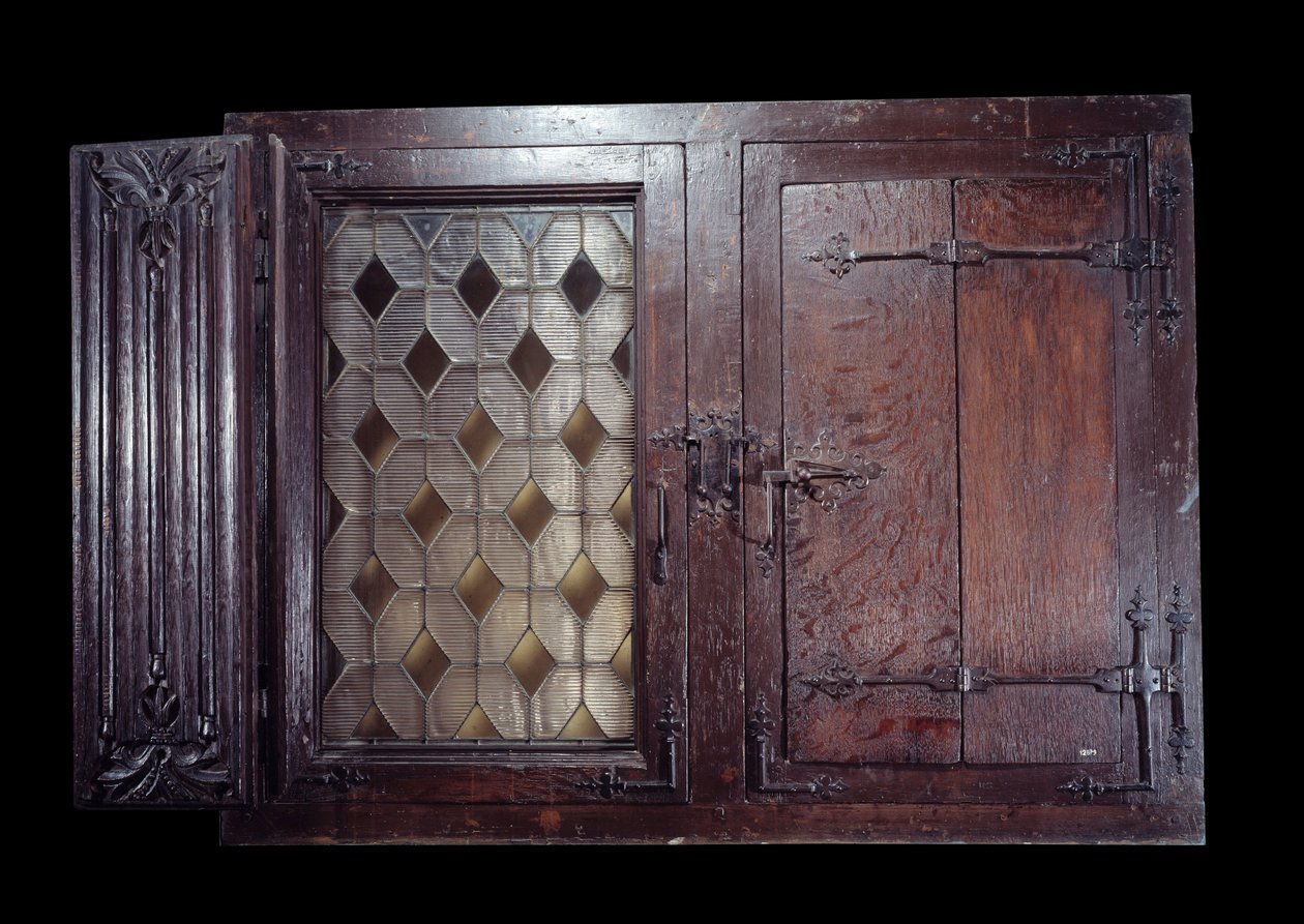 1400-talls treskoddervindu, Paris, Musee De Cluny av Unknown artist