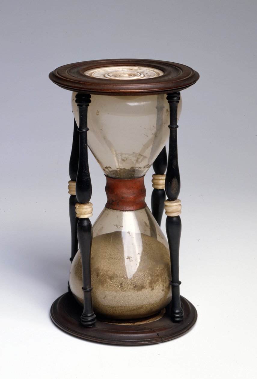 1700-talls timeglass. av Unknown artist
