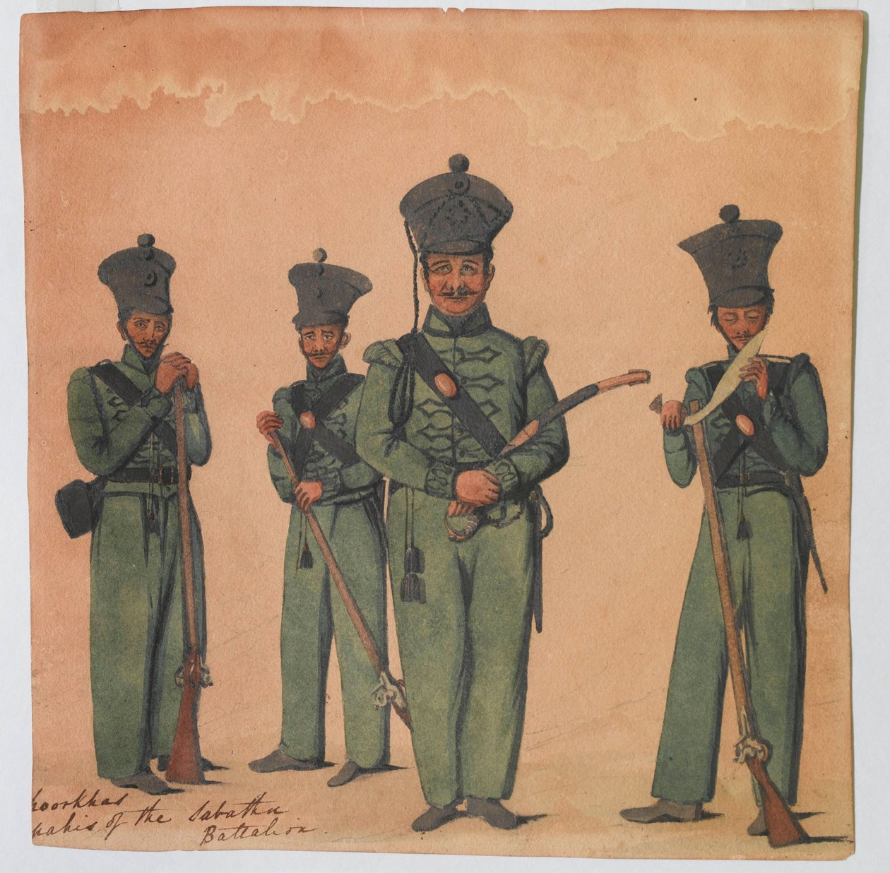 1. Nasiri bataljon av Unknown artist