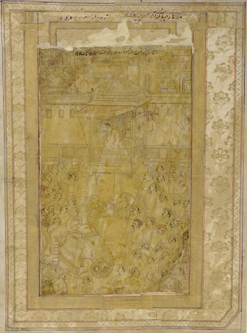 En Darbar av Jahangir av Unknown artist