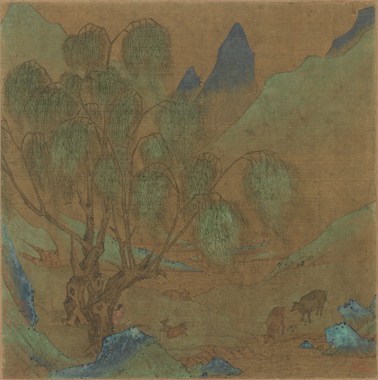 En pastoral scene av Unknown artist
