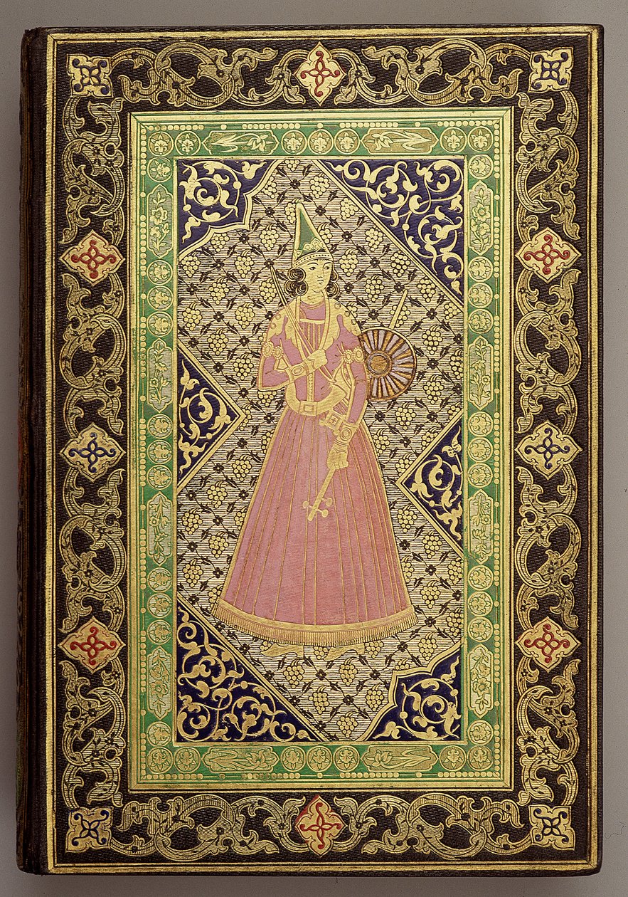 En perser. Omslag til boken "" Journey to Persia "" av prins Alexis Soltykoff av Unknown artist