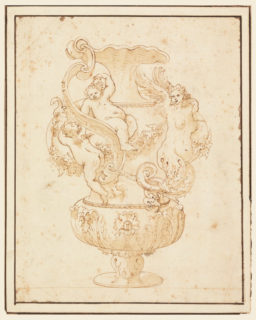 En pitcher av Unknown artist