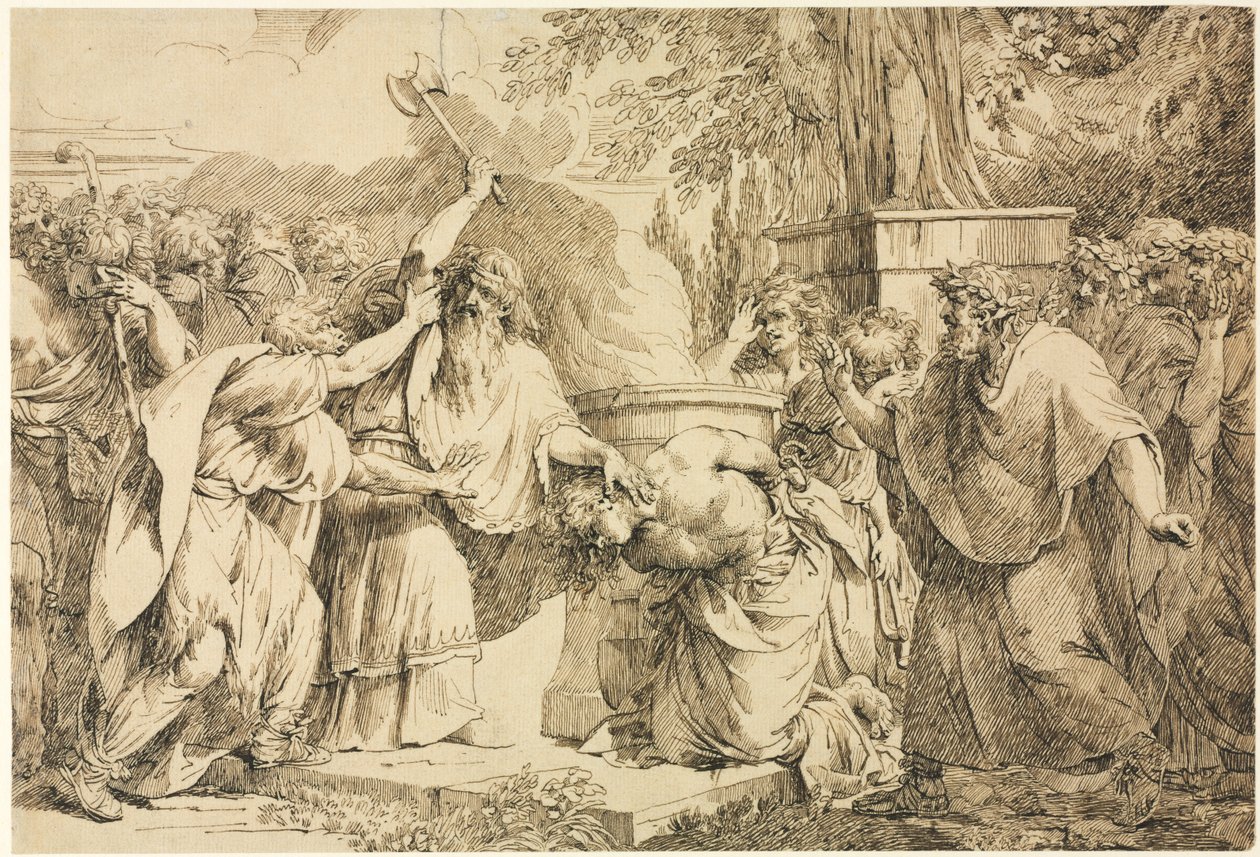 Et offer avbrutt av Unknown artist