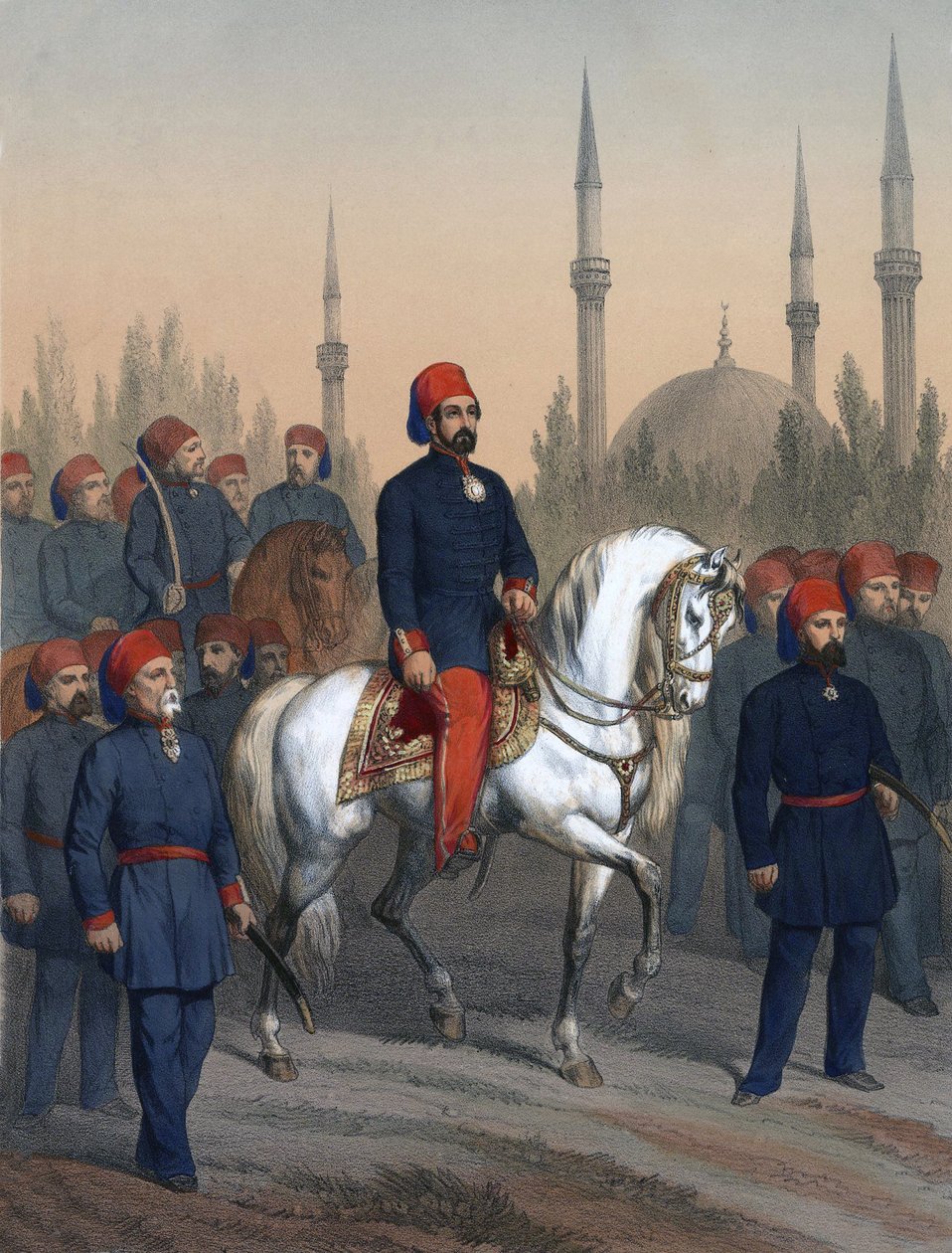 Abdulmecid I av Unknown artist
