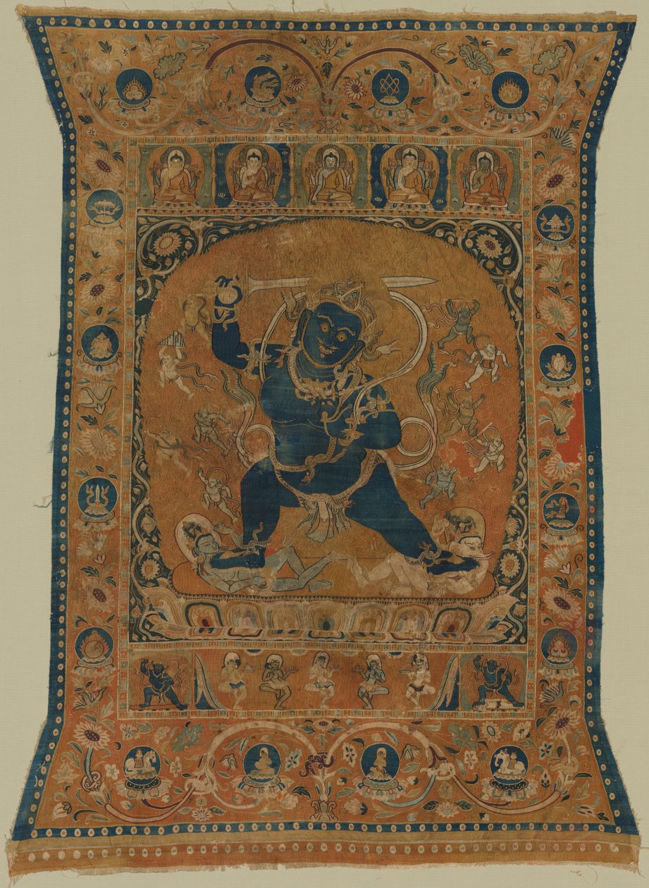 Achala, King of the Wrathful Ones (tidligere identifisert som Vighnantaka) av Unknown artist