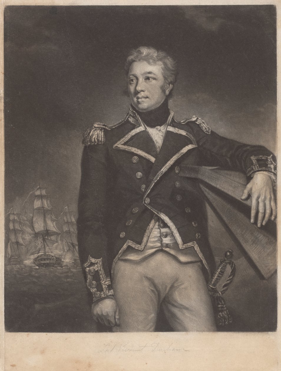 Admiral Sir Philip Charles Henderson Calderwood Durham av Unknown artist
