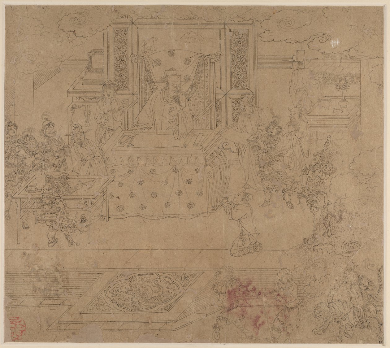 Album of Daoist and Buddhist Themes: Kings of Hells: Leaf 30   1310632   no       norwegian Successfully Translated  Original: Kudde schapen in een bos Translat: Kudde schapen in een bos 1388919 no norwegian Successfully Translated Original: Dusky Petrel,  av Unknown artist