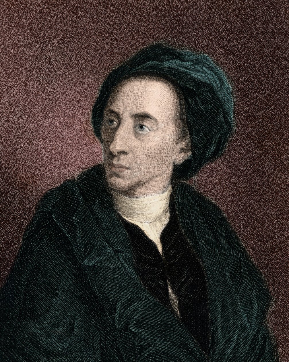 Alexander Pope av Unknown artist