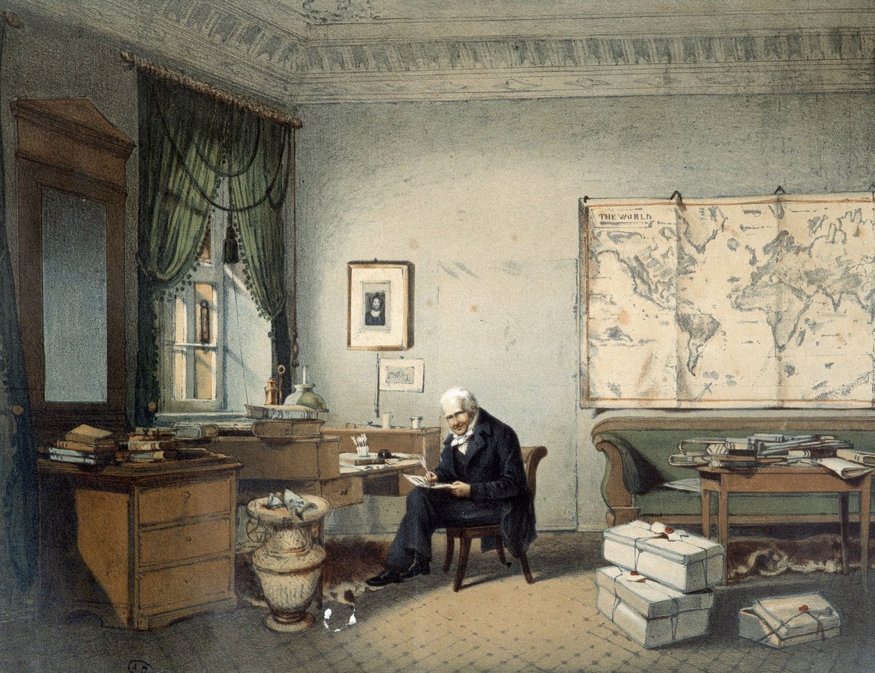 Alexander Von Humboldt (Alexander av Humboldt av Unknown artist