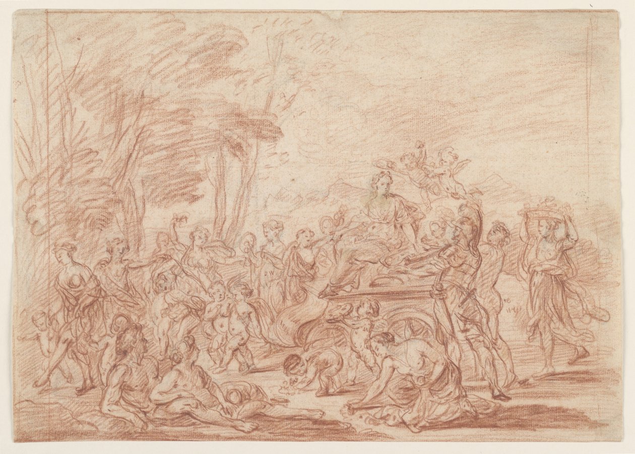 Allegorisk komposisjon av Unknown artist