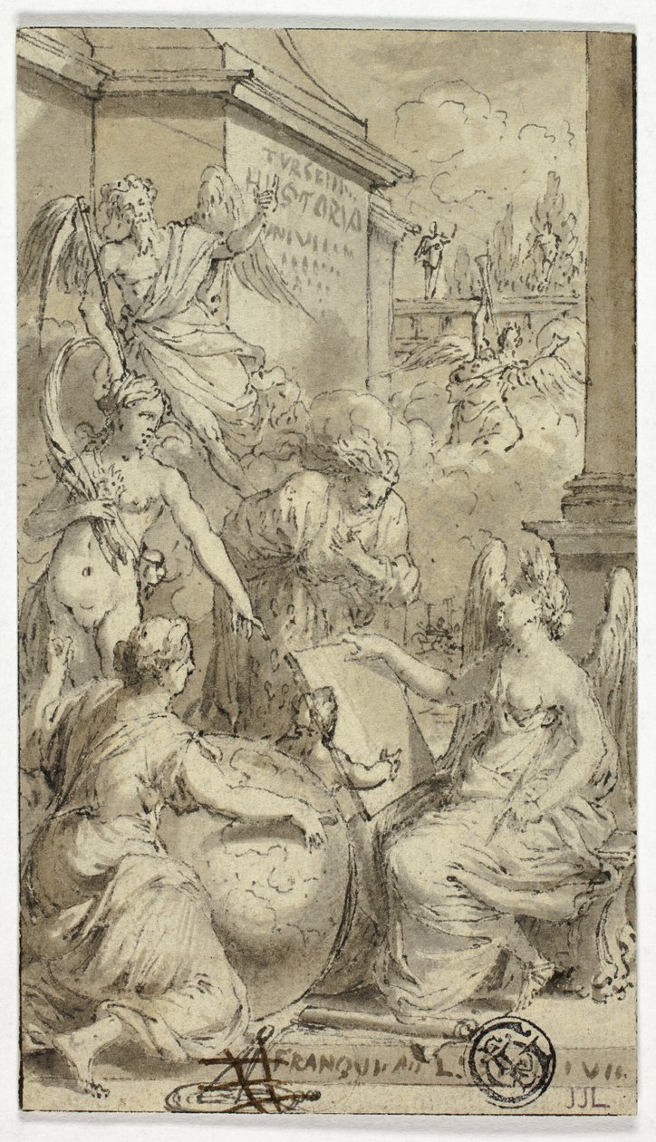 Allegori av historien av Unknown artist