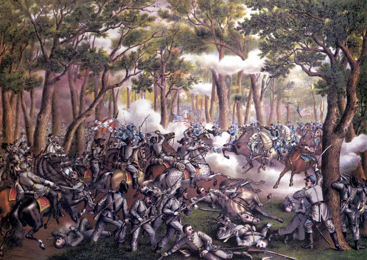 Amerikansk løsrivelseskrig eller borgerkrig (1861 - 1865): Battle of Wilderness eller Todd