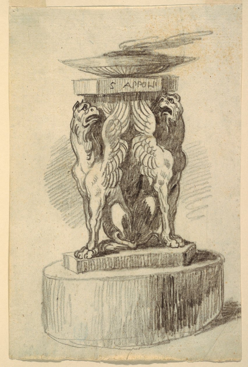 Et alter dedikert til Apollo av Unknown artist