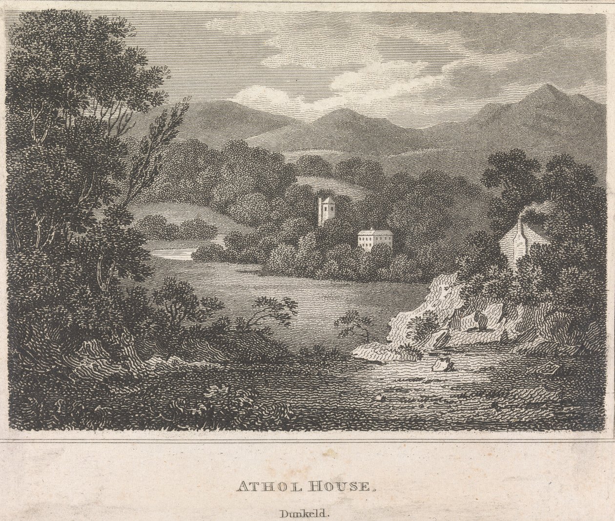 Athol House, Dunkeld; side 15 (bind 1) av Unknown artist