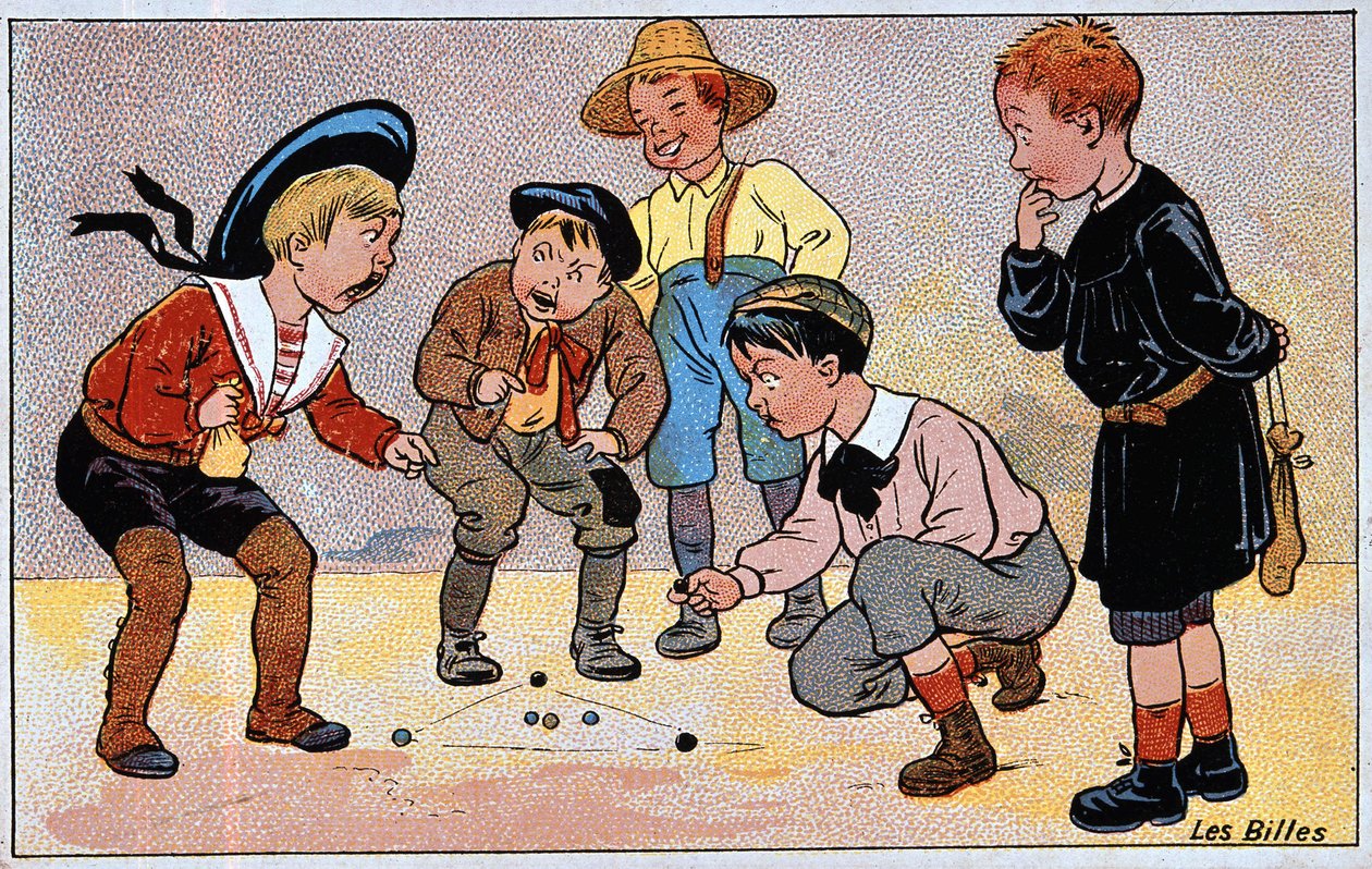 Ballsett, v. 1895 av Unknown artist