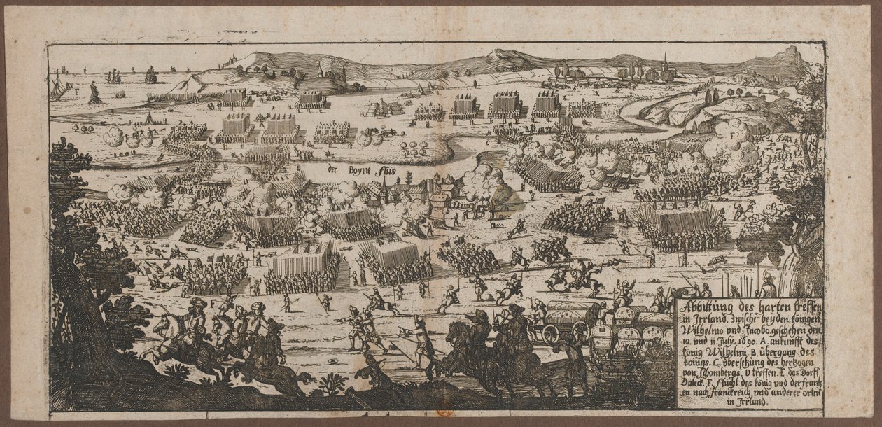 Slaget ved Boyne av Unknown artist