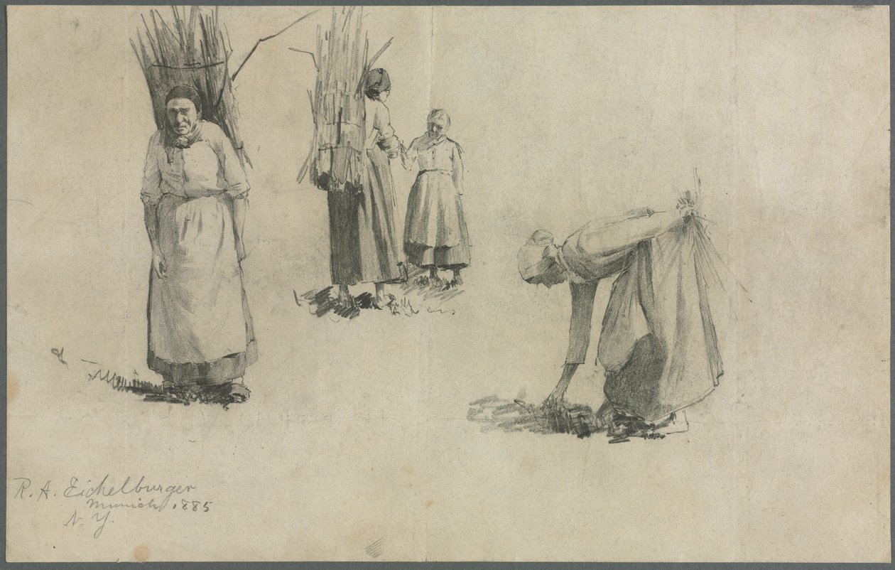bayerske bønder av Unknown artist