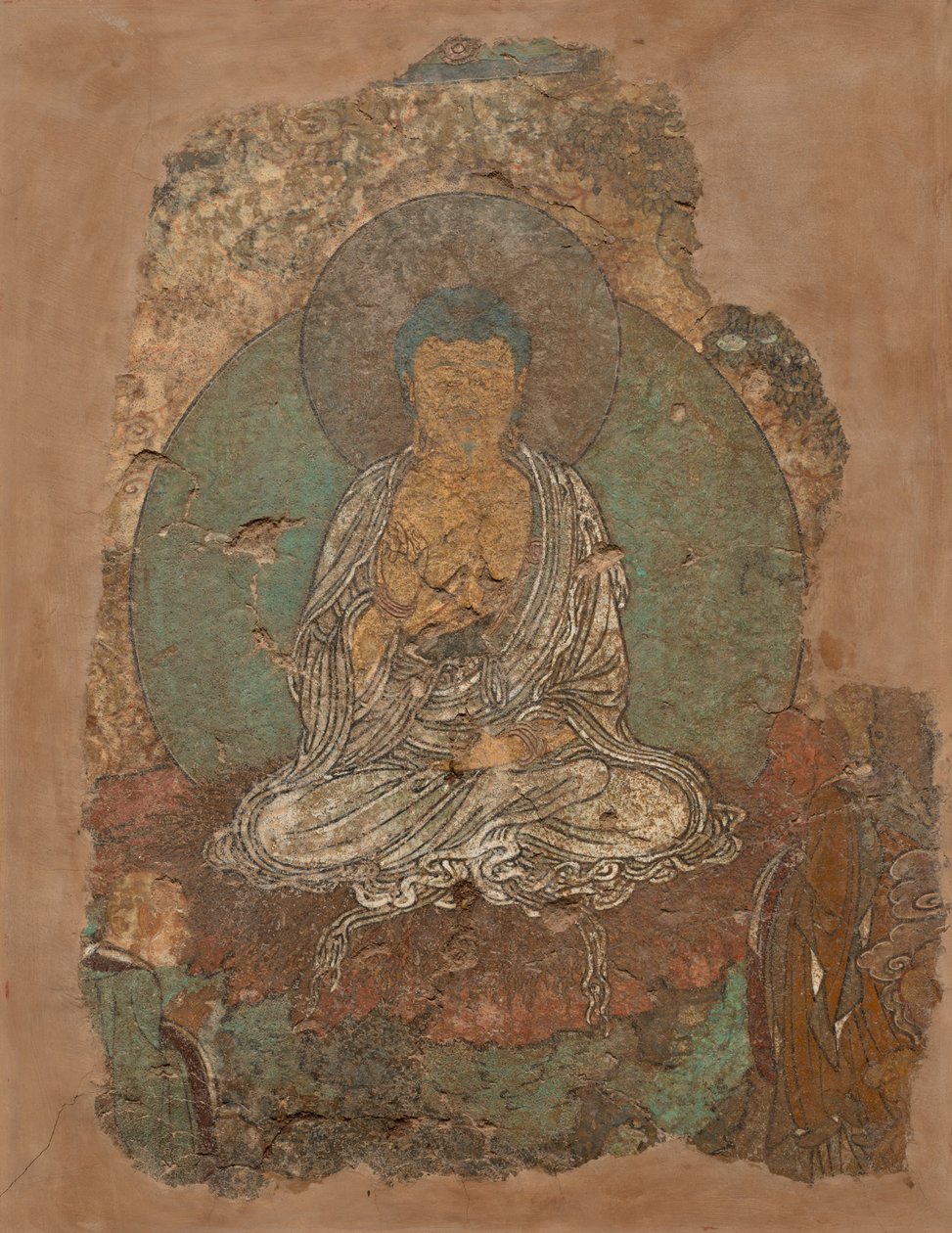 Buddha i forkynnende holdning av Unknown artist