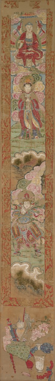 Buddhistisk panel av Unknown artist