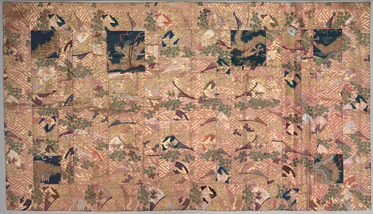 Buddhistisk prestekåpe (Kesa) av Unknown artist