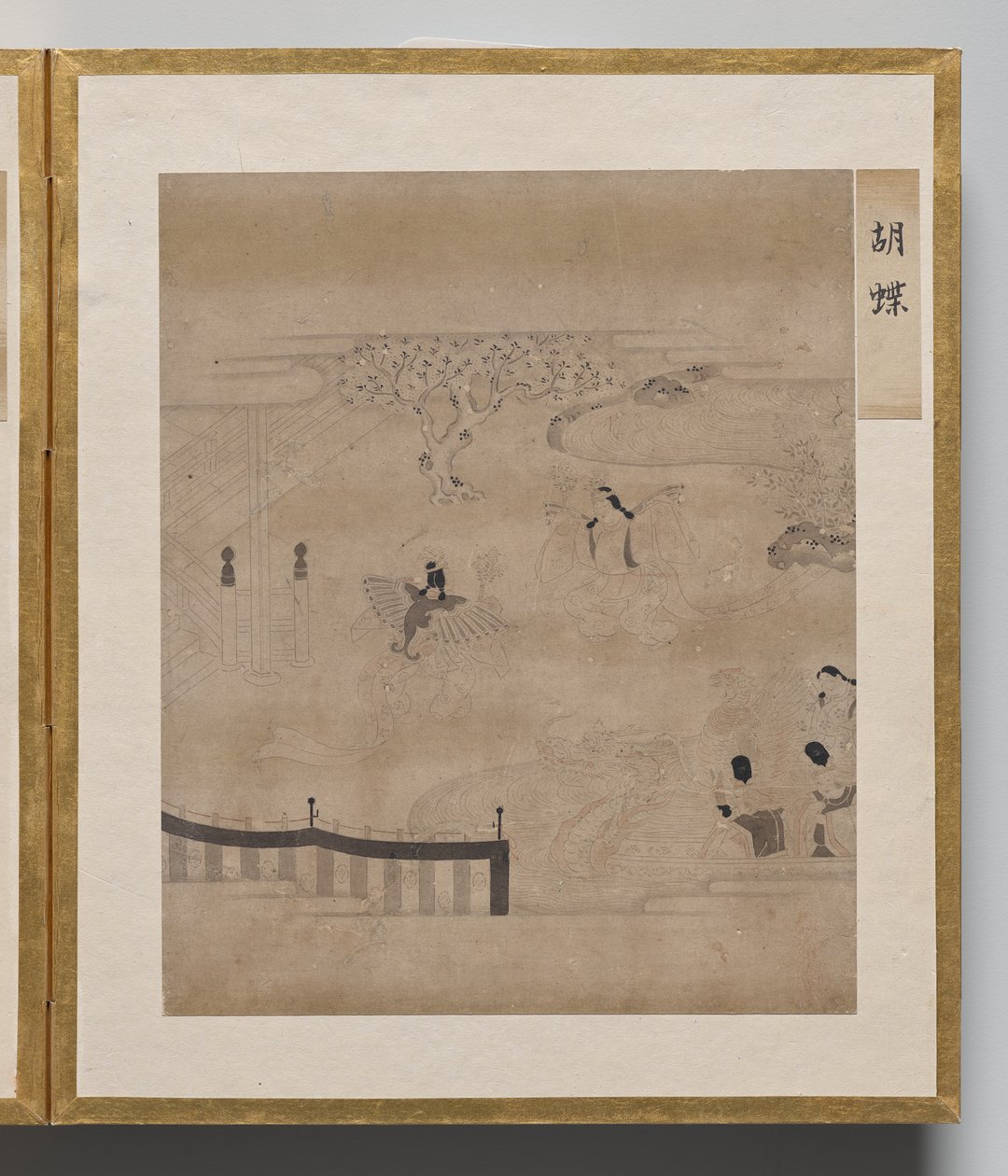 Sommerfugler fra Album of Illustrations for Tale of Genji av Unknown artist