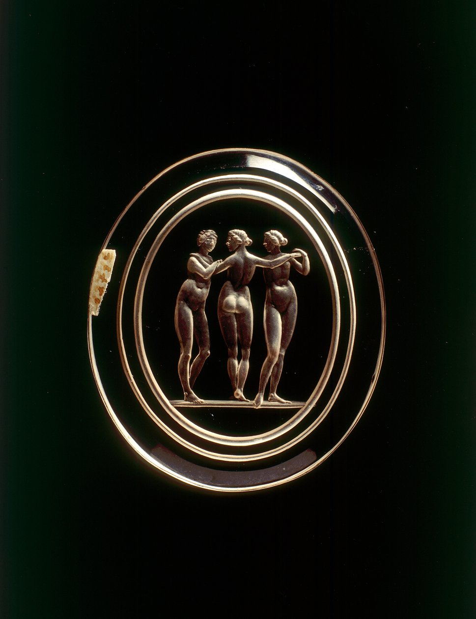 Cameo of the Three Graces av Unknown artist
