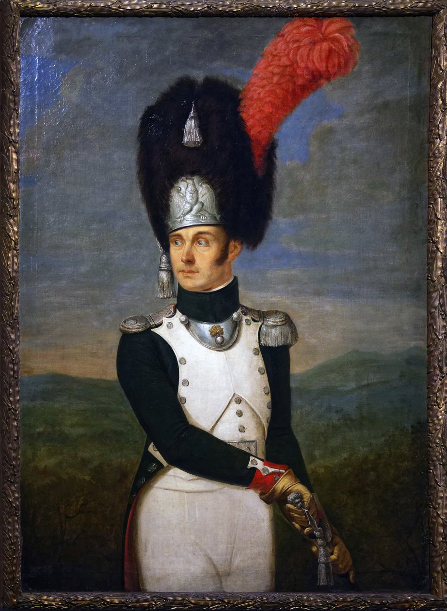 Kaptein for grenaderene til den italienske kongegarden, ca. 1809 av Unknown artist