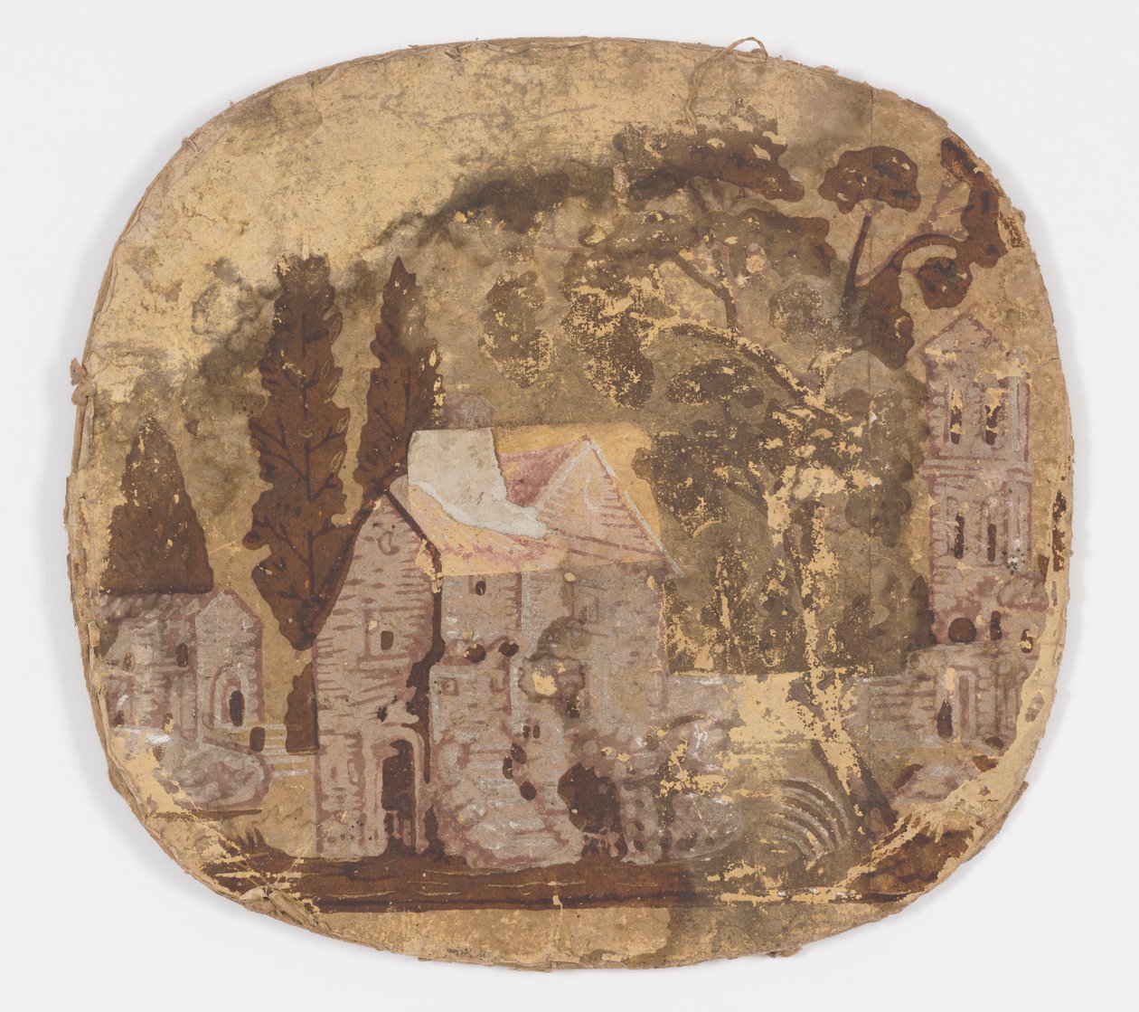 Slott i Spania av Unknown artist