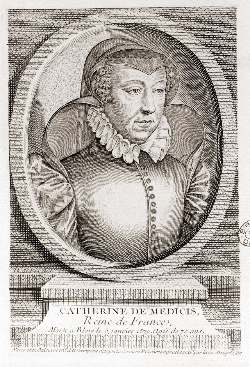 Catherine de Medici (1519 - 1589). av Unknown artist