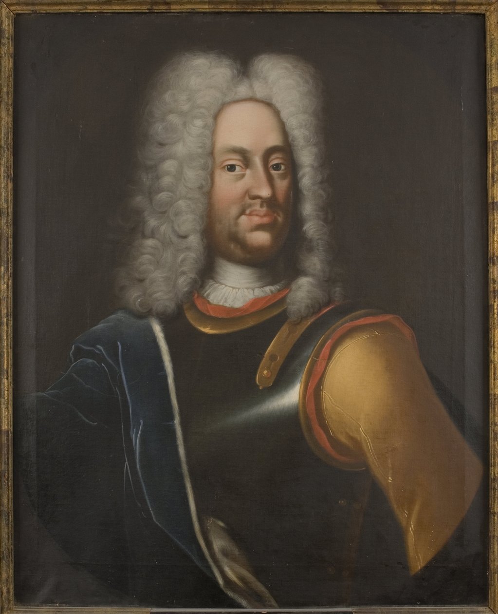 Charles I de Hesse Cassel - Portrett av Charles I (1654-1730), Landgrave of Hessen-Kassel, Anonym . Olje på lerret av Unknown artist