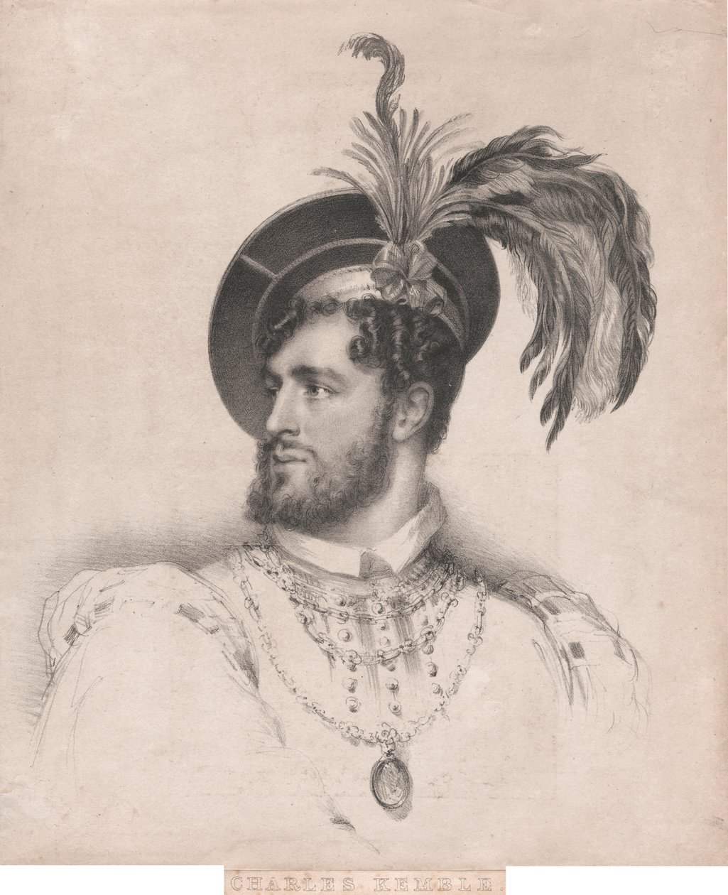 Charles Kemble av Unknown artist